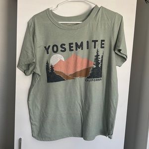 Yosemite t-shirt